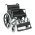 Αμαξίδιο αναπηρικό βαρέως τύπου, πτυσσόμενο. Μεταλλικού σκελετού, με διπλά ενισχυμένα ψαλίδια και φαρδύ κάθισμα 55 cm. Ιδανικό για υπέρβαρους ασθενείς έως 125 Kg.