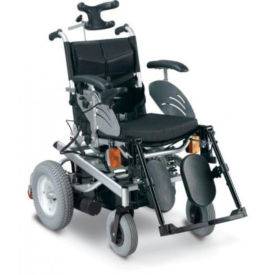 Αμαξίδιο αναπηρικό ηλεκτροκίνητο με προσκέφαλο στήριξης. Ευκολία στη χρήση, πλήρης αυτονομία και τέλεια οδηγική συμπεριφορά σε κάθε περιβάλλον.